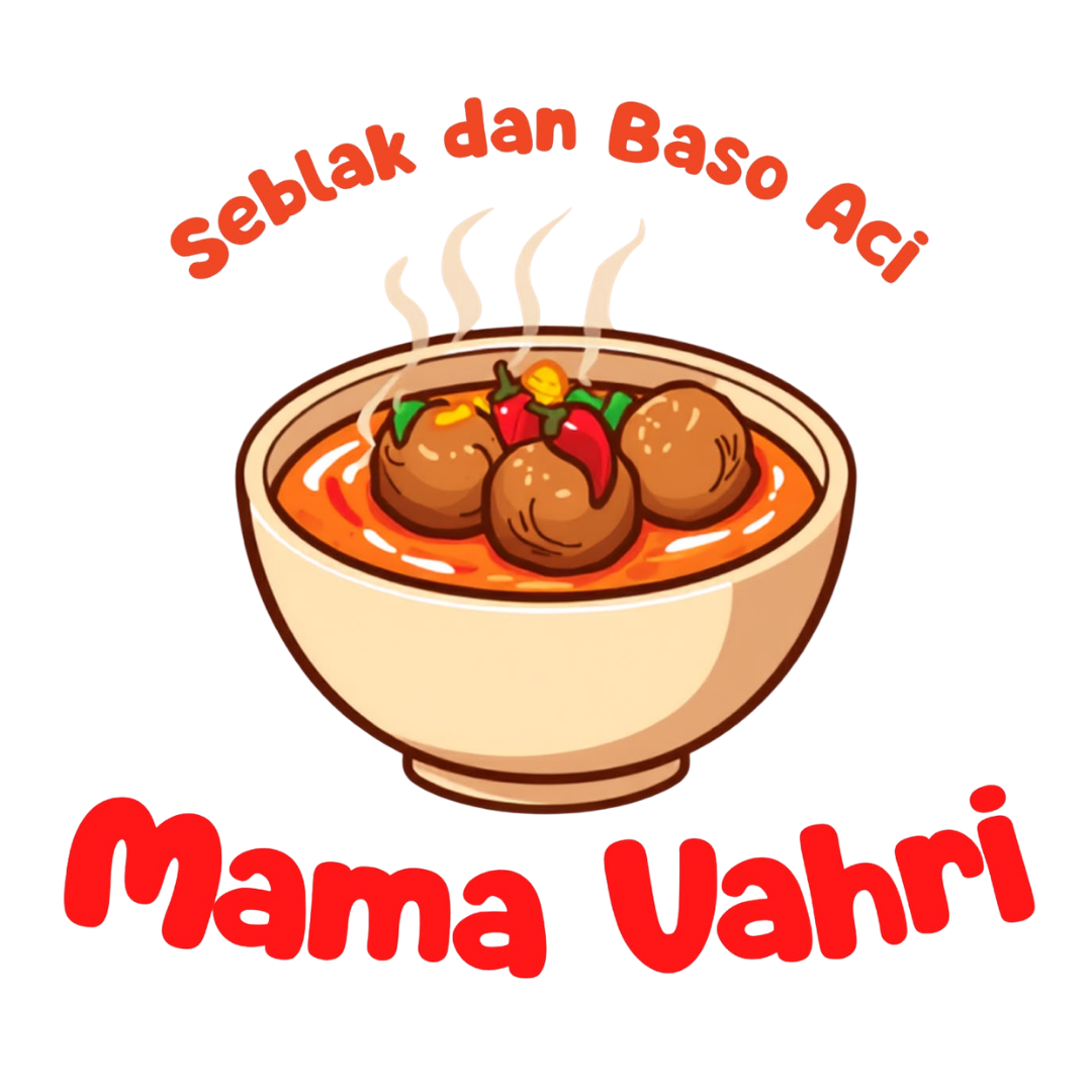 Logo Seblak dan Bakso Aci Mama Vahri